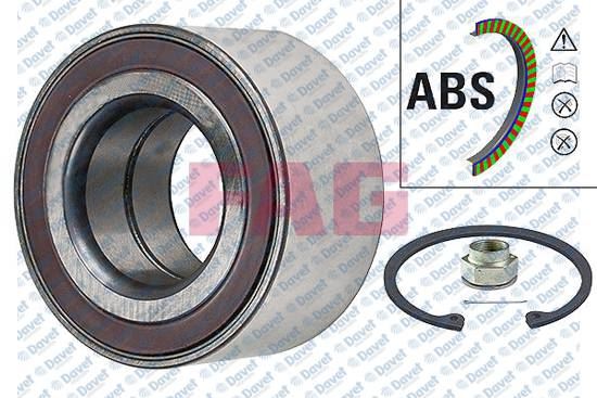 FAG 713644970 On Teker Rulmani Kit Mokka Mokka X 13-19 Meriva B 10-17 Trax 13>18 Aveo 11> 40-*78*40